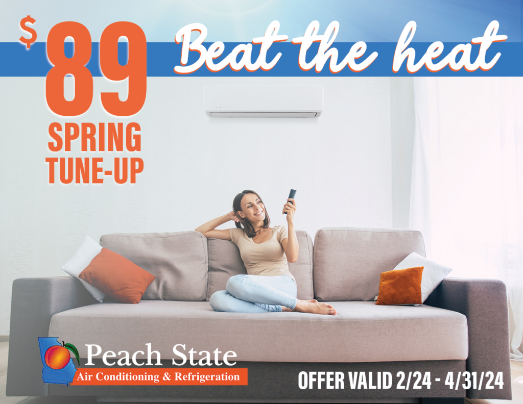 HVAC System Spring Tune Up Special | Peach State Air Conditioning & Refrigeration
